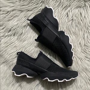 Sorel Black Slip-On Sneakers